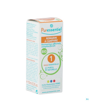 Puressentiel he romarin camph.bio exp.10ml