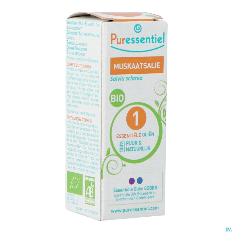 Puressentiel he sauge sclaree bio exp. 5ml