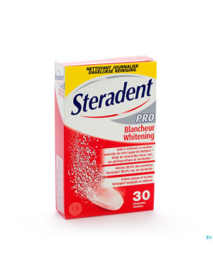 Steradent blancheur pro    comp 30 nf