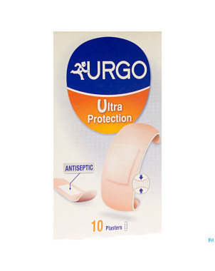 Urgo ultra protection pans 20x72mm 10