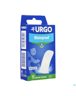 Urgo waterproof pans 20x72mm+34x72mm 15