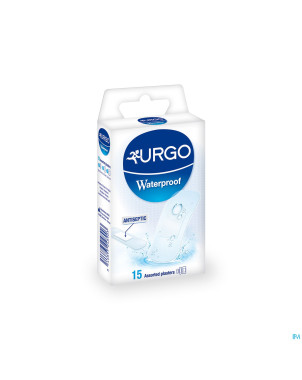Urgo waterproof pans 20x72mm+34x72mm 15