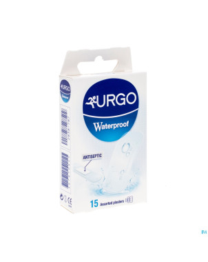 Urgo waterproof pans 20x72mm+34x72mm 15