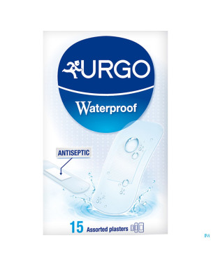 Urgo waterproof pans 20x72mm+34x72mm 15