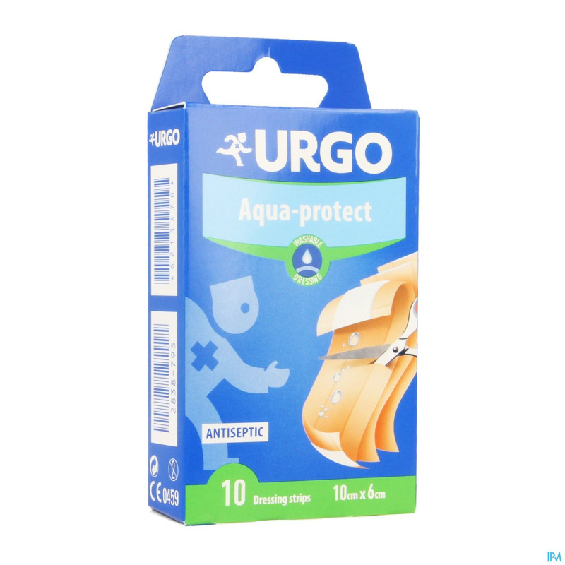 Urgo aqua protect lavable bande 100x60mm 10