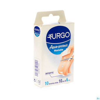 Urgo aqua protect lavable bande 100x60mm 10