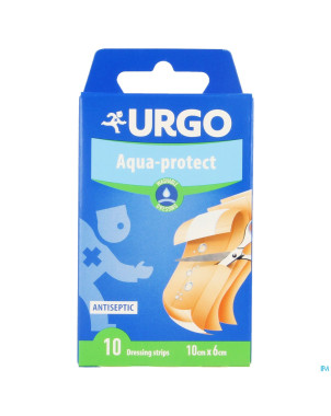 Urgo aqua protect lavable bande 100x60mm 10
