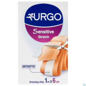 Urgo sensitive bande stretch 1mx6cm 1