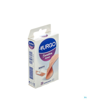 Urgo sensitive pans stretch 20x72mm+20x40mm 20