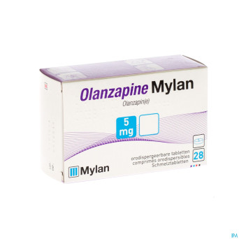 Olanzapine odis mylan comp orodisp  28 x  5 mg