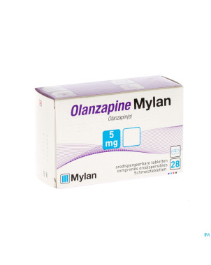 Olanzapine odis mylan comp orodisp  28 x  5 mg