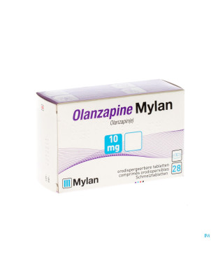 Olanzapine odis mylan comp orodisp  28 x 10 mg