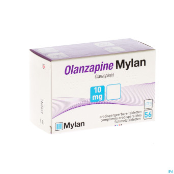 Olanzapine mylan orodispersible tabl  56 x 10 mg
