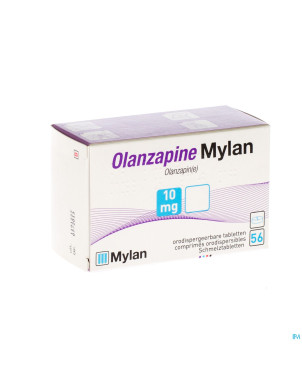 Olanzapine mylan orodispersible tabl  56 x 10 mg