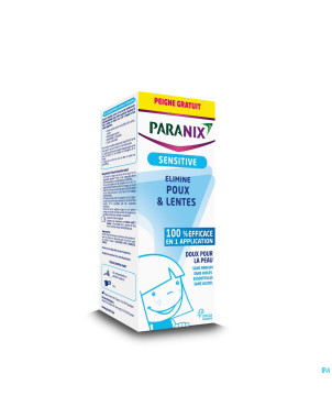 Paranix sensitive lotion+peigne 150ml