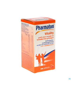 Pharmaton vitality capsules nf caps 100