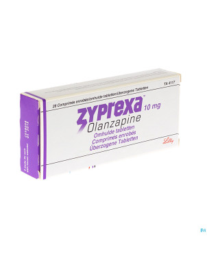 Zyprexa 10 mg pi pharma comp 28 x 10 mg pip