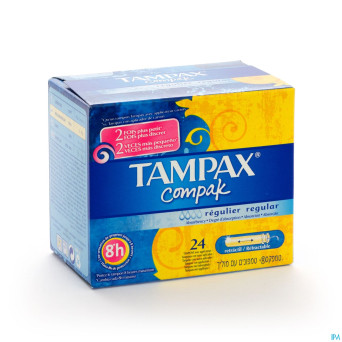 Tampax compak regular 24