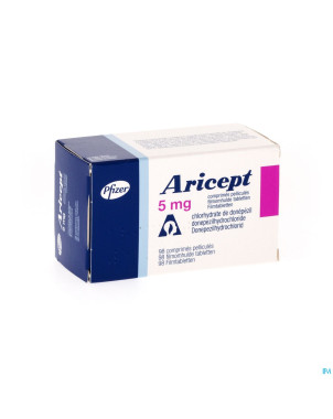 Aricept  5 mg comp pell 98 x  5 mg