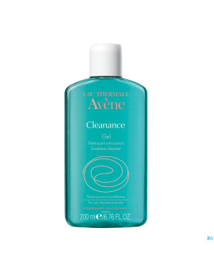 Avene cleanance gel nettoyant sans savon nf  200ml