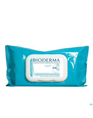 Bioderma abcderm h2o lingette nett s/parab.    60