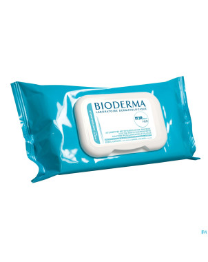 Bioderma abcderm h2o lingette nett s/parab.    60