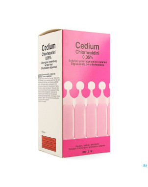 Cedium chlorhexidini 0,05 % 24x10ml