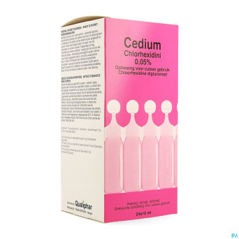 Cedium chlorhexidini 0,05 % 24x10ml