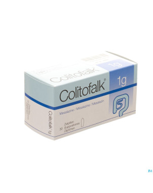 Colitofalk supp  30 x 1 g