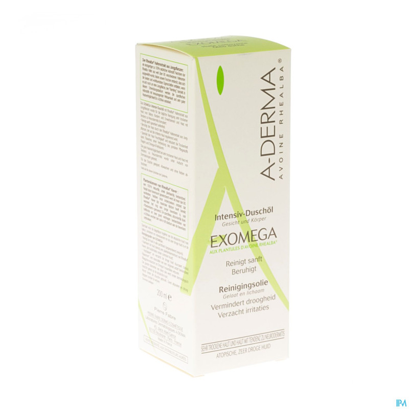 Aderma exomega huile nettoyante 200ml