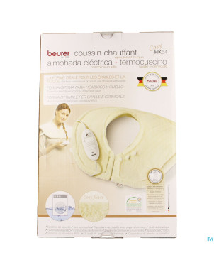 Beurer coussin chauffant hk54 epaule-nuque 100w