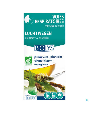Biolys primevere-plantain    tea-bags 20