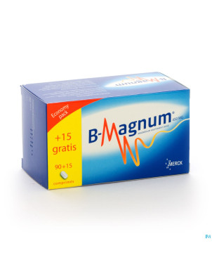 B-magnum 450mg promopack tabl 90+15 gratuit