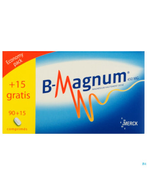 B-magnum 450mg promopack tabl 90+15 gratuit