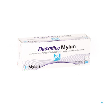 Fluoxetine viatris 20mg caps 60