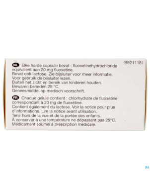 Fluoxetine viatris 20mg caps 60