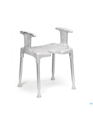 Swift tabouret de douche accoudoirs gris    able2