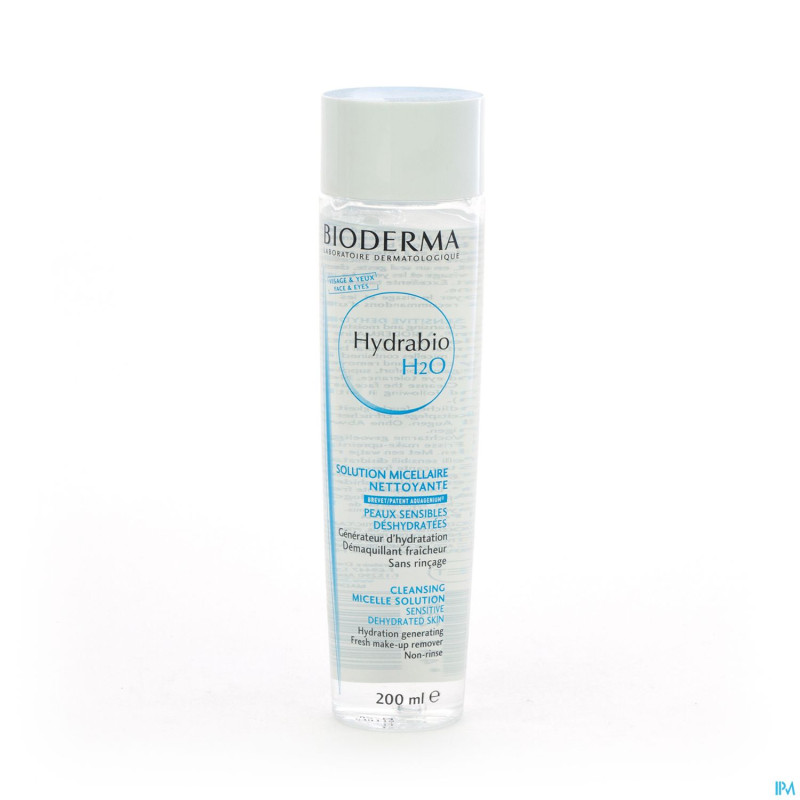 Bioderma hydrabio h2o solution micellaire 200ml