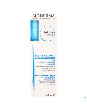 Bioderma hydrabio riche creme fl 40ml