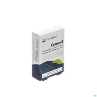 Cranaxil cranberryconc.500mg springfield  caps  30