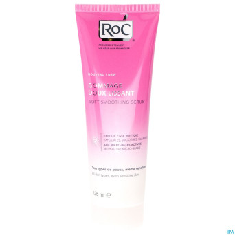 Roc gommage doux lissant visage 125ml