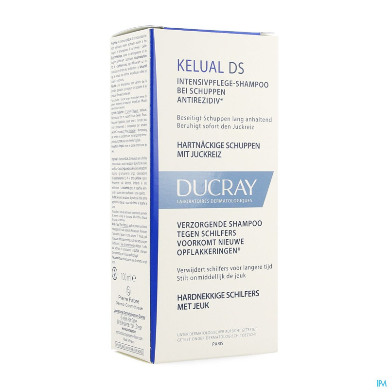 Ducray kelual ds sh a/pellicul. 100ml