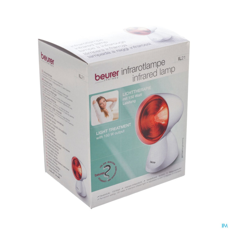 Beurer lampe infrarouge 150w il21
