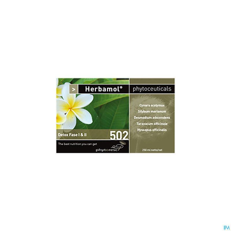 Herbamol 502 detox fase i & ii  250ml
