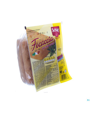 Schar focaccia rosmarin s/gluten 200g 6650 revogan