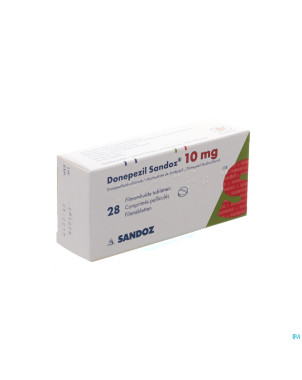 Donepezil sandoz 10,0 mg comp pell 28 x 10,0 mg