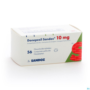 Donepezil sandoz 10,0 mg comp pell 56 x 10,0 mg