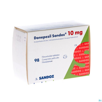 Donepezil sandoz 10,0 mg comp pell 98 x 10,0 mg