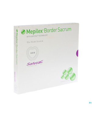 Mepilex border sacrum ster    15,0x15,0  5 282500