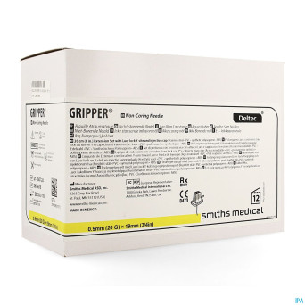 Gripper aiguille 20g 19mm y-site 1